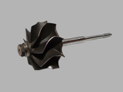 shaft and wheel